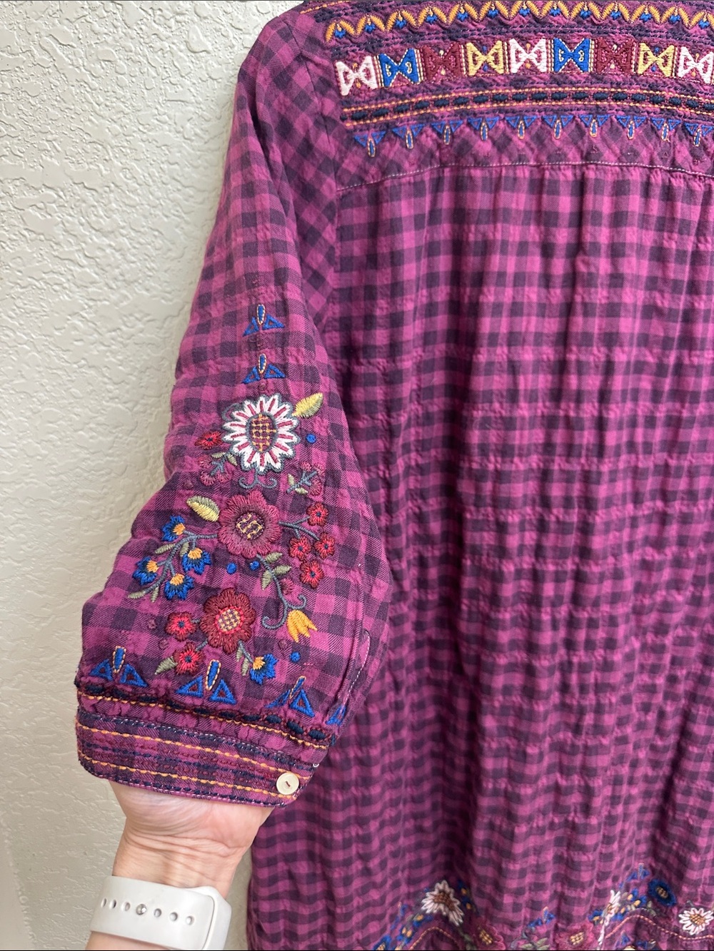 Johnny Was Embroidered Tunic - Picture 5 of 6